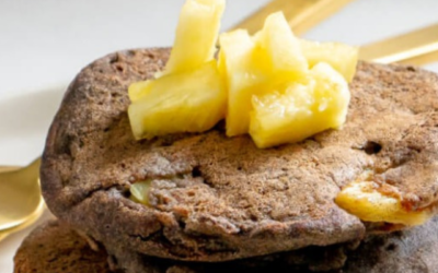 Buckwheat Pineapple Pancakes