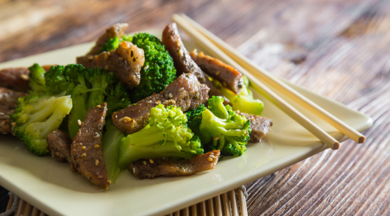 Asian-Inspired Beef & Broccoli