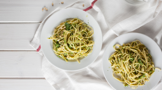 Grain-Free Mediterranean Mackerel Pasta