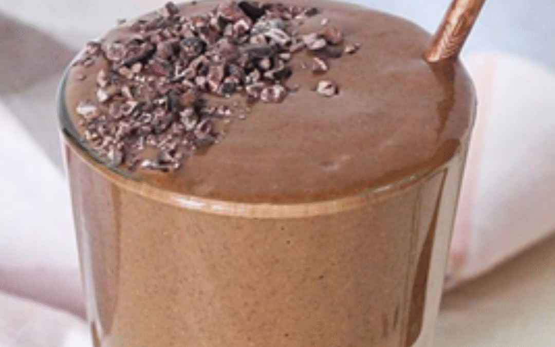 Chocolate Zucchini Bread Smoothie
