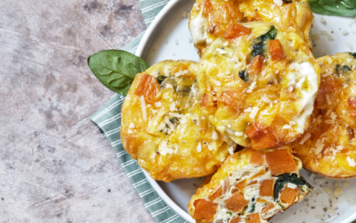 Sweet Potato Spinach Frittata