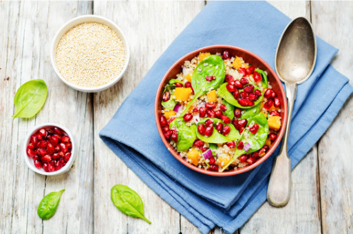 Sweet Potato & Pomegranate Salad