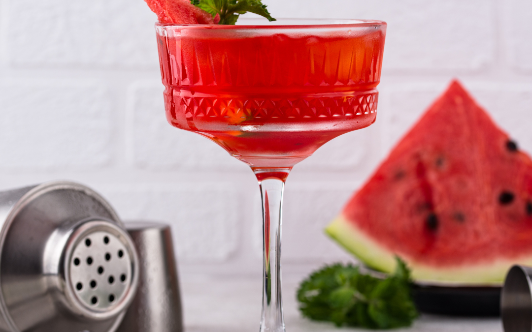 Blended Salty Watermelon Mocktail