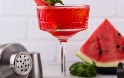 Blended Salty Watermelon Mocktail