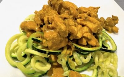 Coconut Chicken Curry & Zoodles
