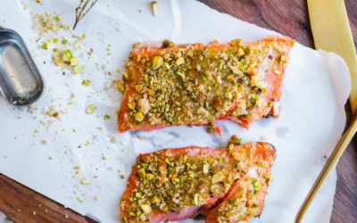 Pistachio Crusted Salmon